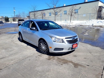 Used 2011 Chevrolet Cruze Low km, Automatic, 4 door, 3 Years Warranty avaia for Sale in Toronto, Ontario