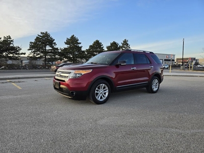 Used 2013 Ford Explorer XLT,ONE OWNER,REAR CAMERA,LEATHER,HEATED SEATS,CER for Sale in Mississauga, Ontario