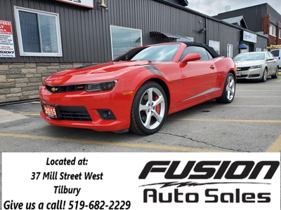 Used 2015 Chevrolet Camaro 2DR CONV SS W/2SS for Sale in Tilbury, Ontario