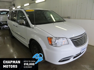 Used 2015 Chrysler Town & Country Limited 2 Sets of Tires/Rims, Blu-Ray/DVD Player, Power Sunroof for Sale in Killarney, Manitoba