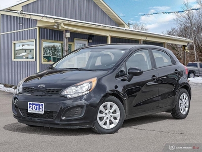 Used 2015 Kia Rio 5dr HB Auto LX+ ECO, LOW KM'S, B.TOOTH, H/SEATS for Sale in Orillia, Ontario