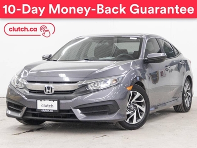 Used 2016 Honda Civic Sedan EX w/ Apple CarPlay & Android Auto, Dual Zone A/C, Rearview Cam for Sale in Toronto, Ontario
