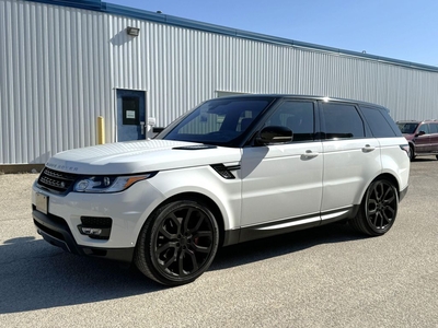 Used 2016 Land Rover Range Rover Sport V8 Supercharged Brembo HUD Meridian Red Leather for Sale in Kitchener, Ontario