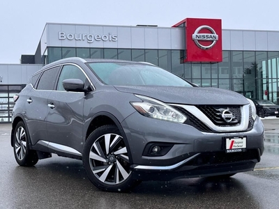 Used 2017 Nissan Murano Platinum Cooled Seats Moonroof SXM for Sale in Midland, Ontario