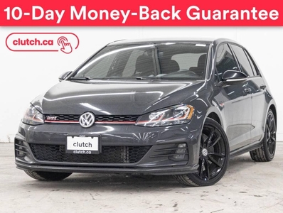 Used 2019 Volkswagen Golf GTI Rabbit w/ Apple CarPlay & Android Auto, Dual Zone A/C, Backup Cam for Sale in Bedford, Nova Scotia