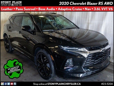 Used Chevrolet Blazer 2020 for sale in Stony Plain, Alberta