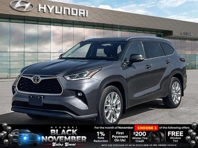 Used Toyota Highlander 2022 for sale in Mississauga, Ontario