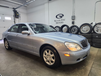 2000 Mercedes S500, Low Kilometers, CarFax, Fully Inspected