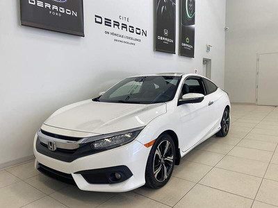 2018 Honda Civic Coupe TOURING LEATHER NAVIGATION TURBO MAGS SUNROOF