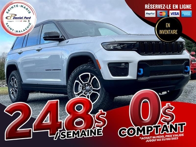 New Jeep Grand Cherokee 4xe 2022 for sale in Sainte-Marie, Quebec