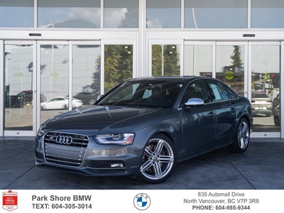 Used Audi S4 2014 for sale in North Vancouver, British-Columbia