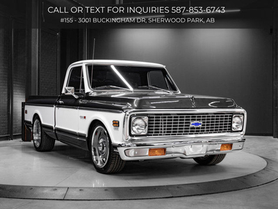 1972 Chevrolet C10 | 396 Big Block V8 | Full Restoration