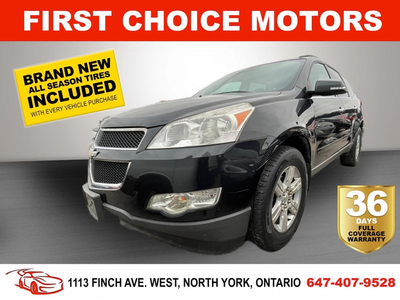 2012 CHEVROLET TRAVERSE LT ~AUTOMATIC, FULLY CERTIFIED WITH WARR