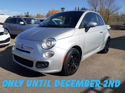 2013 Fiat 500 Sport, Automatic, Leather
