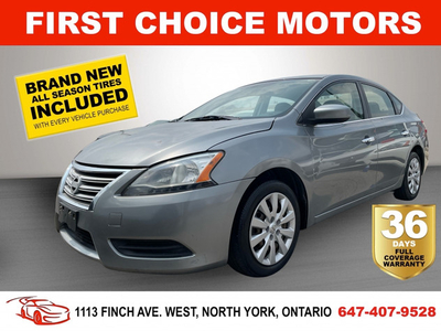 2013 NISSAN SENTRA S ~AUTOMATIC, FULLY CERTIFIED WITH WARRANTY!!