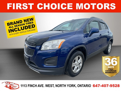 2014 CHEVROLET TRAX LT ~AUTOMATIC, FULLY CERTIFIED WITH WARRANTY
