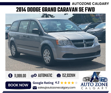 2014 Dodge Grand Caravan SE | $142.00 Bi-Weekly