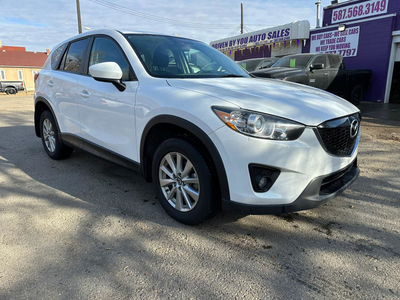 2014 MAZDA CX5 GS AWD ACCIDENT FREE ONE OWNER WITH 180,598 KM!!