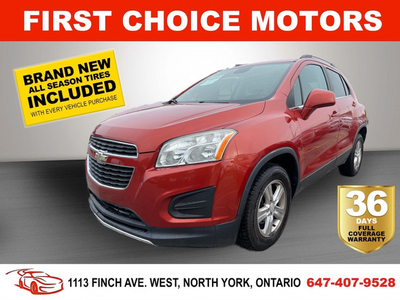2015 CHEVROLET TRAX LT ~AUTOMATIC, FULLY CERTIFIED WITH WARRANTY