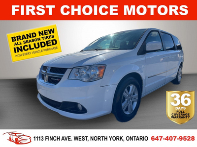 2016 DODGE GRAND CARAVAN CREW ~AUTOMATIC, FULLY CERTIFIED WITH W