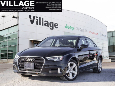 2017 Audi A3 2.0T Komfort *$0 Down $102 Weekly payment / 72mths
