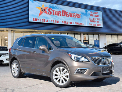 2018 Buick Envision AWD LEATHER H-SEATS LOADED! WE FINANCE ALL