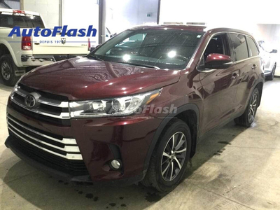 2019 Toyota Highlander XLE, 7-PASSAGERS, CUIR, TOIT-OUVRANT