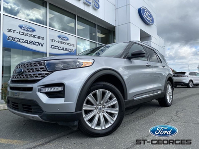 FORD EXPLORER LIMITED HYBRID AWD TOUT EQUIPÉ CUIR GPS MAGS 20 CR