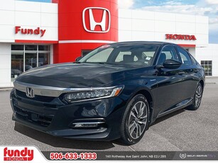 2019 Honda Accord Hybrid | $23,795 | 122,307 km | Gasoline Hybrid Sedan for sale by Fundy Honda | Saint John, NB