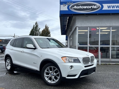 Used 2013 BMW X3 xDrive *One Owner, Pano Sunroof, Nav, Heated Seat* for Sale in Langley, British Columbia