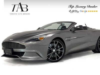 Used 2014 Aston Martin Vanquish CONVERTIBLE V12 20 IN WHEELS for Sale in Vaughan, Ontario