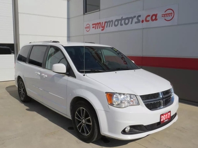 Used 2017 Dodge Grand Caravan SE (**ALLOY WHEELS**FOG LIGHTS**LEATHER/SUEDE SEATS** POWER DRIVERS SEAT**FOLD DOWN 3RD ROW**AUTO HEADLIGHTS**DUAL CLIMATE CONTROL** REAR CLIMATE CONTROL**BLUETOOTH**) for Sale in Tillsonburg, Ontario