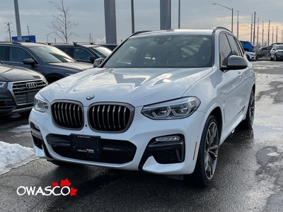 Used 2018 BMW X3 3.0L M40i! New Front and Rear Brakes! Clean CarFax for Sale in Whitby, Ontario