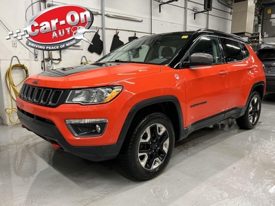 Used 2018 Jeep Compass TRAILHAWK 4x4 HTD LEATHER RMT START CARPLAY for Sale in Ottawa, Ontario