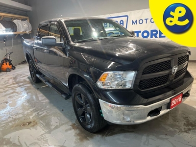 Used 2018 RAM 1500 Outdoorsman Crew Cab 4X4 * Tonneau Cover * Side Assist Steps * Keyless Entry * Power Locks/Windows/Side View Mirrors/Driver Seat/Driver Lumbar Adjustm for Sale in Cambridge, Ontario