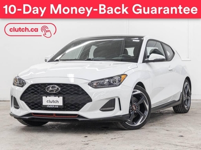 Used 2019 Hyundai Veloster Turbo w/ Apple CarPlay & Android Auto, Cruise Control, A/C for Sale in Toronto, Ontario