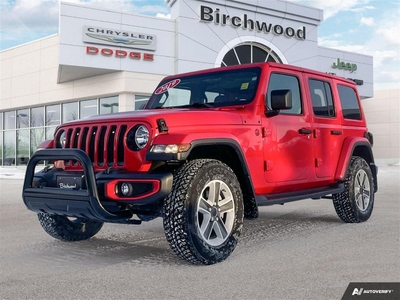 Used 2019 Jeep Wrangler Sahara Cold Weather Group for Sale in Winnipeg, Manitoba