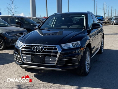 Used 2020 Audi Q5 2.0L Komfort! Safety Included! Clean CarFax! for Sale in Whitby, Ontario