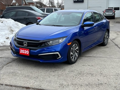 Used 2020 Honda Civic EX Sedan - Power Sun Roof - Alloy Wheels - Power Drivers Seat - One Owner - Clean Carfax No Accidents for Sale in North York, Ontario