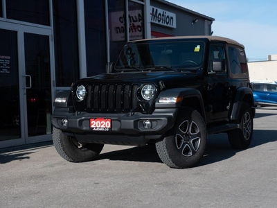 Used 2020 Jeep Wrangler SPORT for Sale in Chatham, Ontario