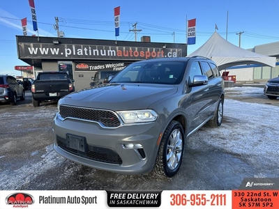 Used 2021 Dodge Durango Citadel - Leather Seats - Wi-Fi for Sale in Saskatoon, Saskatchewan