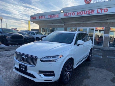 Used 2021 Volvo XC90 INSCRIPTION 7 PASSENGER eAWD PLUG-IN HYBRID PANORAMIC ROOF for Sale in Calgary, Alberta