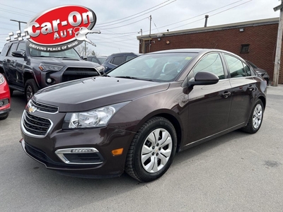 Used 2015 Chevrolet Cruze LT REAR CAM REMOTE START BLUETOOTH LOW KMS! for Sale in Ottawa, Ontario