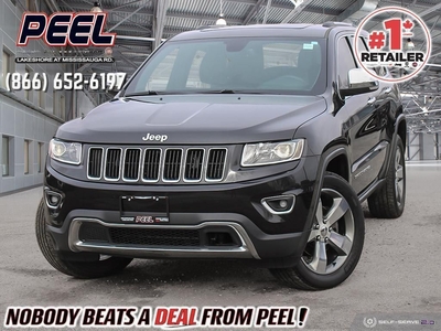Used 2016 Jeep Grand Cherokee Limited Leather Sunroof NAV LOADED 4X4 for Sale in Mississauga, Ontario