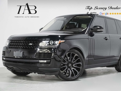 Used 2016 Land Rover Range Rover V8 SC MASSAGE 22 IN WHEELS for Sale in Vaughan, Ontario