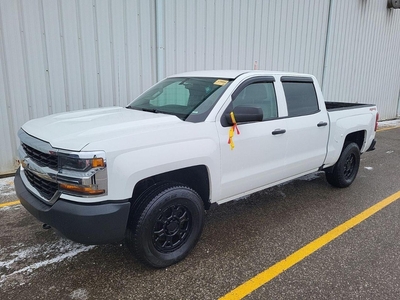 Used 2018 Chevrolet Silverado 1500 4WD Crew Cab LS-BACK UP CAMERA-BLUETOOTH-TOW PKG for Sale in Tilbury, Ontario