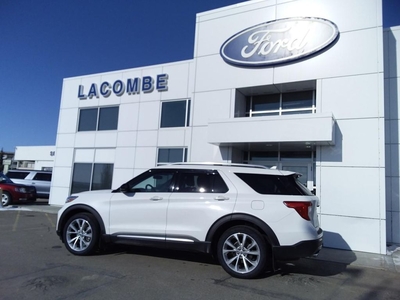 Used 2021 Ford Explorer Platinum for Sale in Lacombe, Alberta