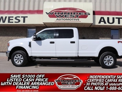 Used 2021 Ford F-350 FX4 4X4 6.2L 8FT BOX LOADED, CLEAN & LOW KMS!! for Sale in Headingley, Manitoba