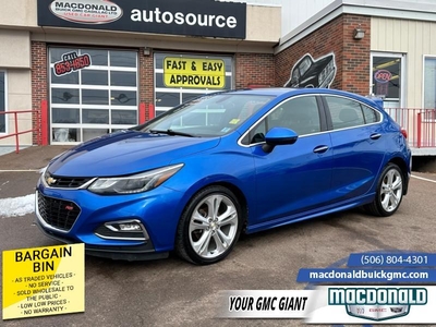 Used Chevrolet Cruze 2018 for sale in Moncton, New Brunswick