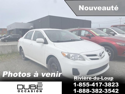 Used Toyota Corolla 2013 for sale in Riviere-du-Loup, Quebec